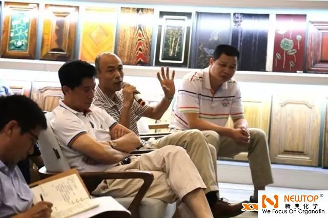 Jia Baoli and Jiangmen Shunde Chamber of Commerce jointly held an environmental protection coating Installation exchange meeting