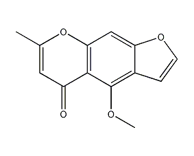 Structural formula of methofuradin