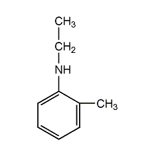 N-ethyl o-toluidine structural formula