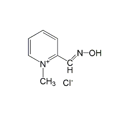2-pyridine aldehyde oxime methyl chloride structural formula