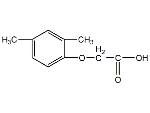 4-Chloro-2-methylphenoxyacetic acid structural formula