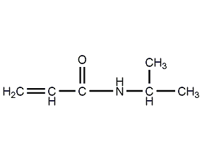 N-isopropylacrylamide structural formula