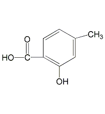 4-methylsalicylic acid structural formula
