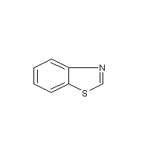 Benzothiazole structural formula