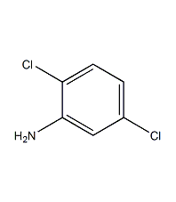 2,5-dichloroaniline structural formula